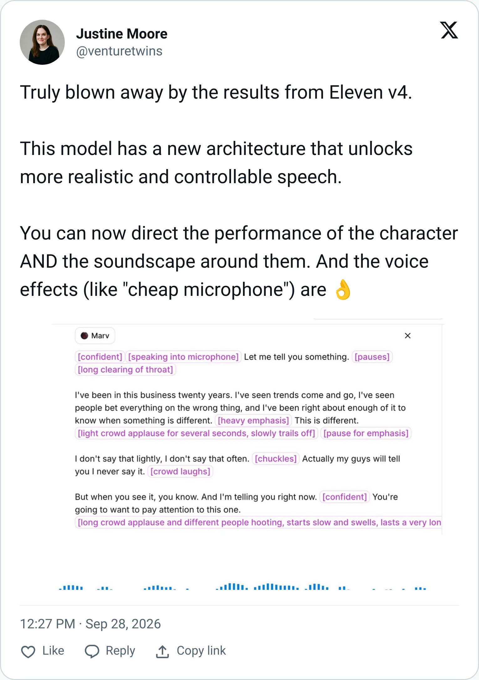 Tweet screenshot