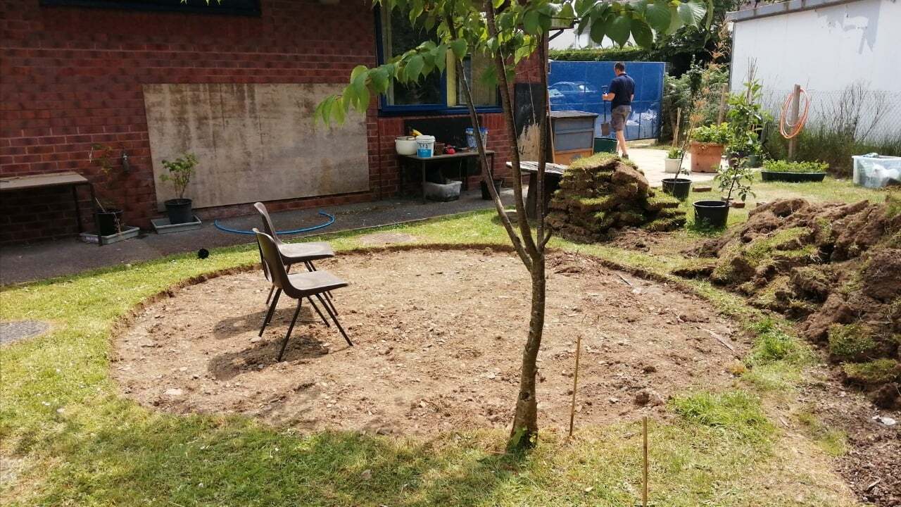 Primary school wildlife forest garden