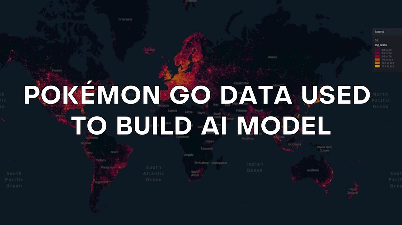 🌍 Pokémon Go Data Used to Build AI Model