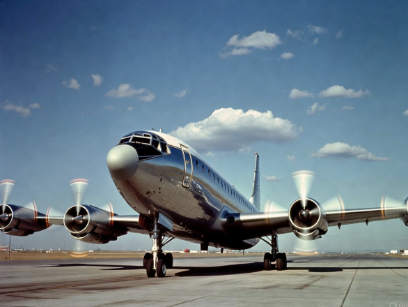 Boeing 707 First Flight