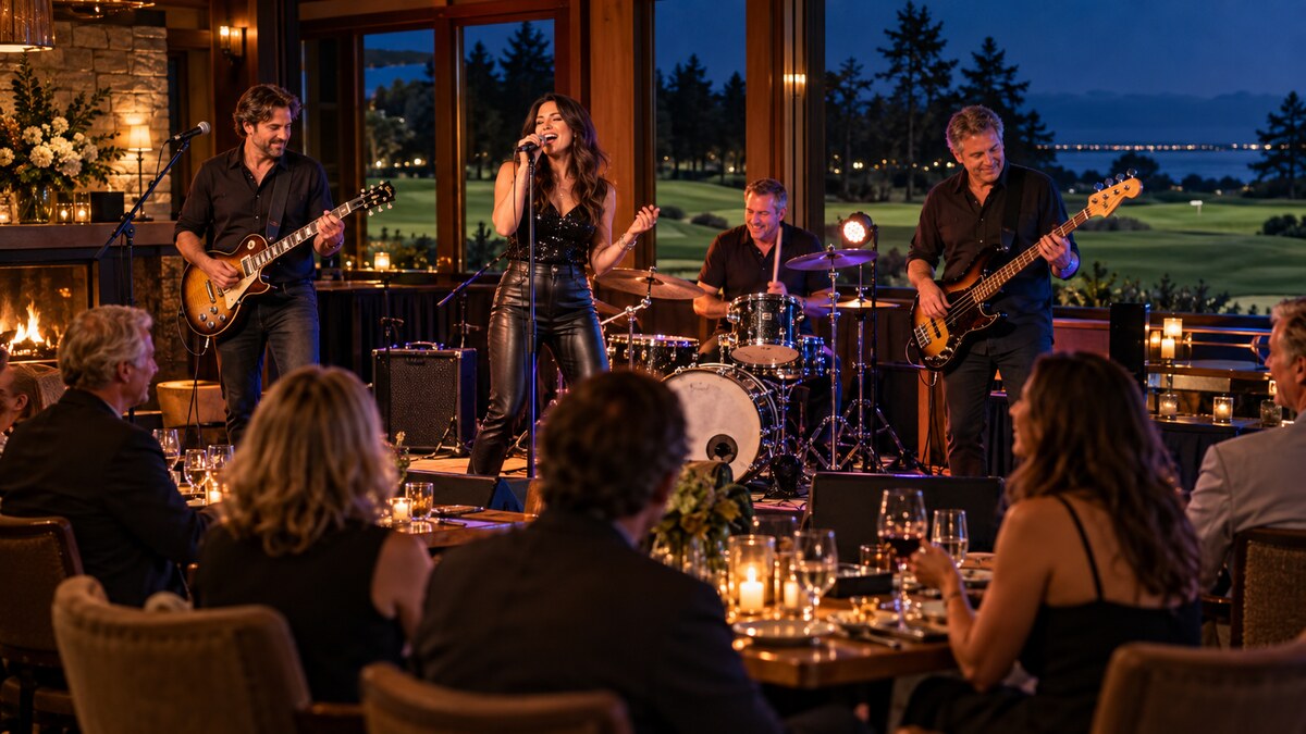 Dreams2Reality performing live rock music at Pat Quinn's in Tsawwassen, Delta BC