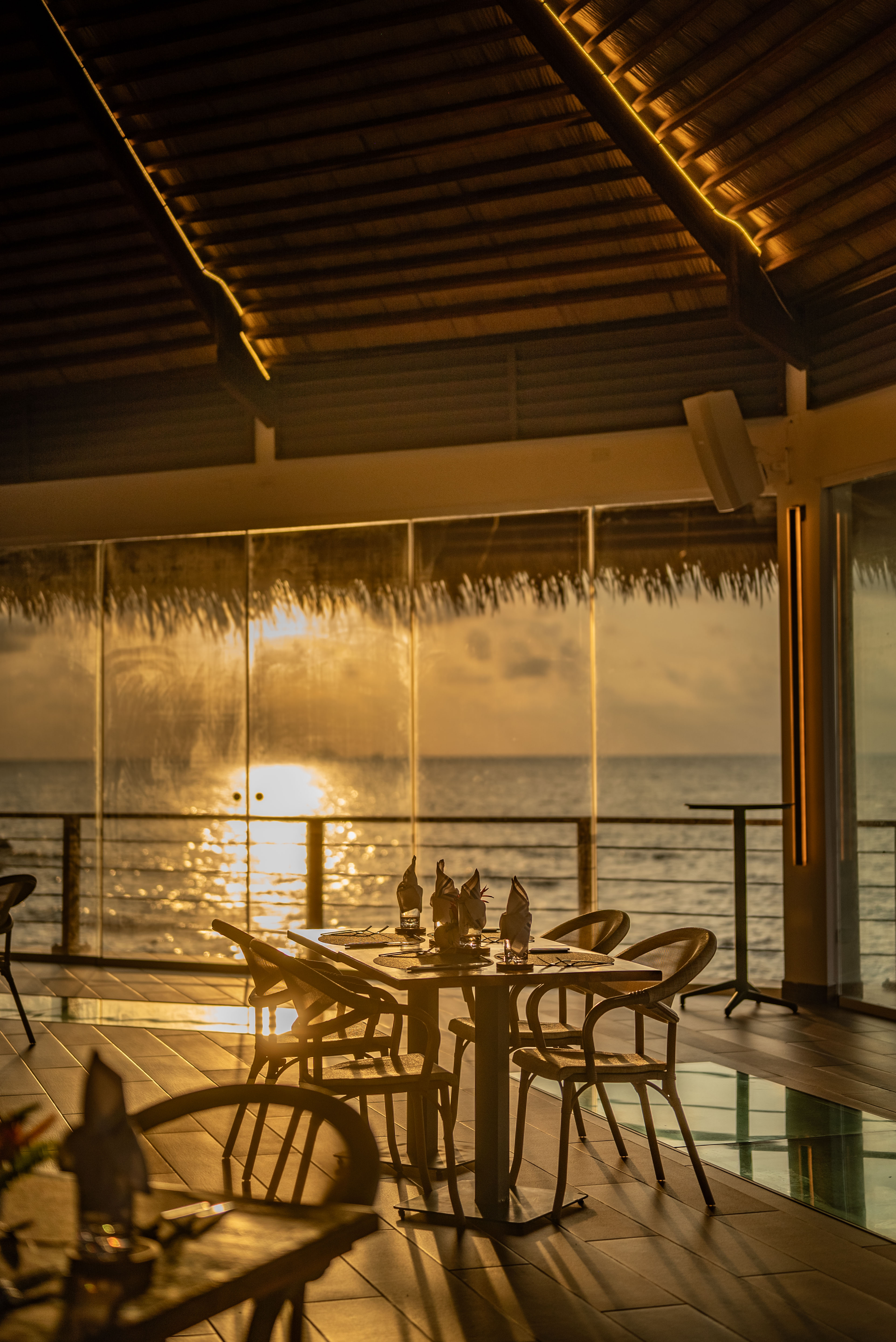 Inside Ordovician Beach Resort | food