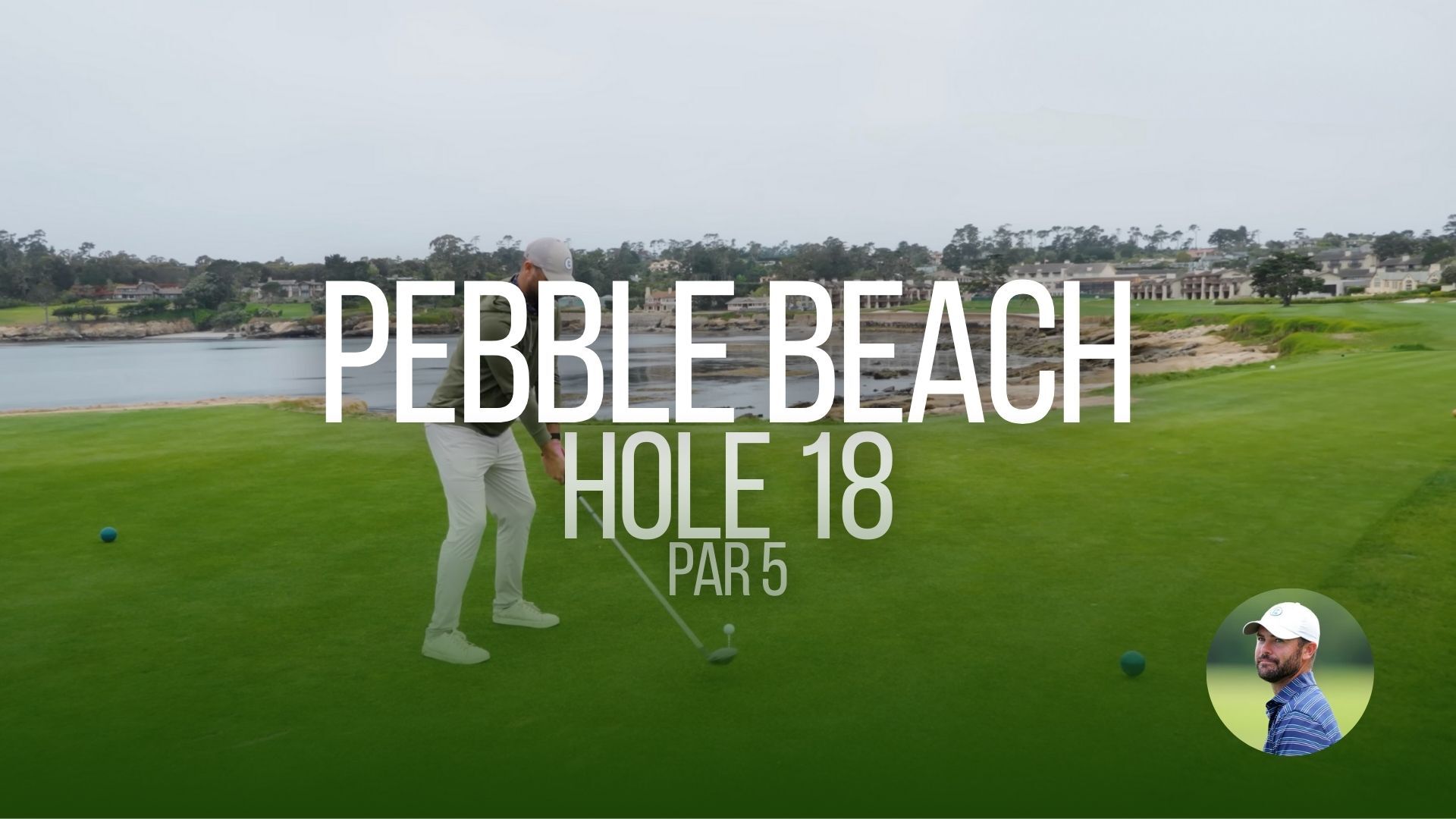 Hole 18 at Pebble Beach Golf Links