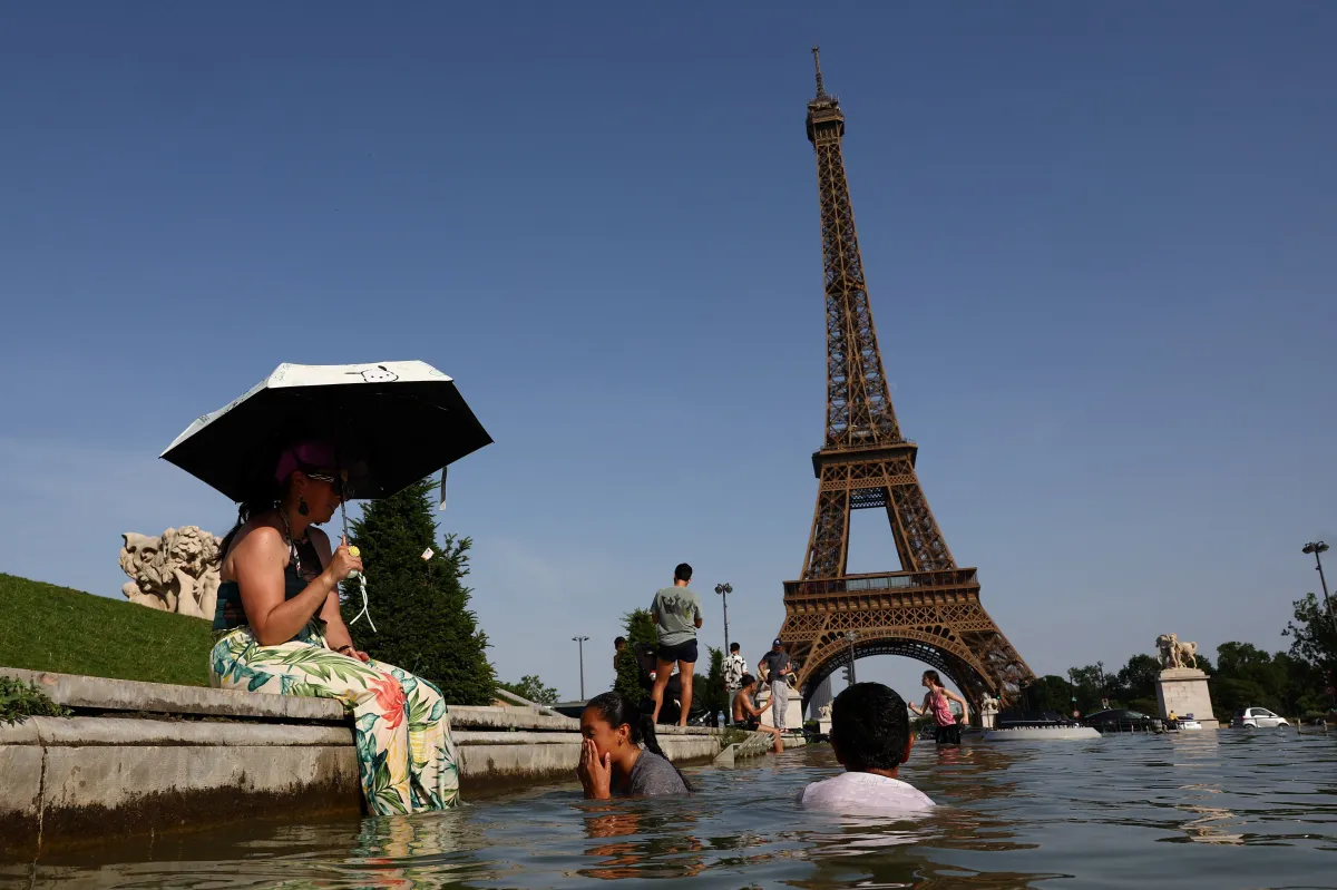 Onda de calor na França