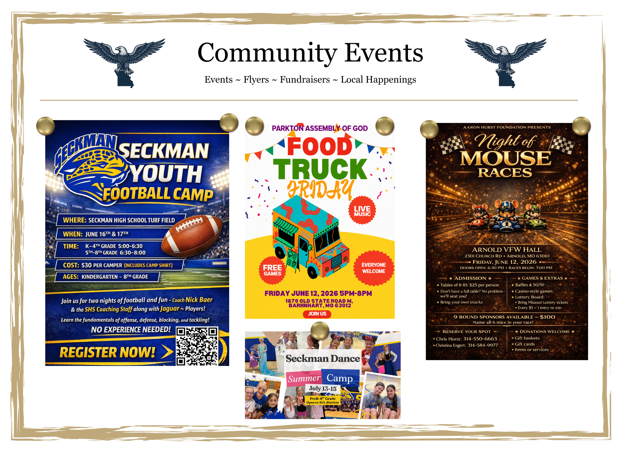 The Jefferson Review Community Events