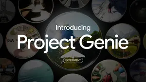 Google DeepMind Project Genie interactive world demo