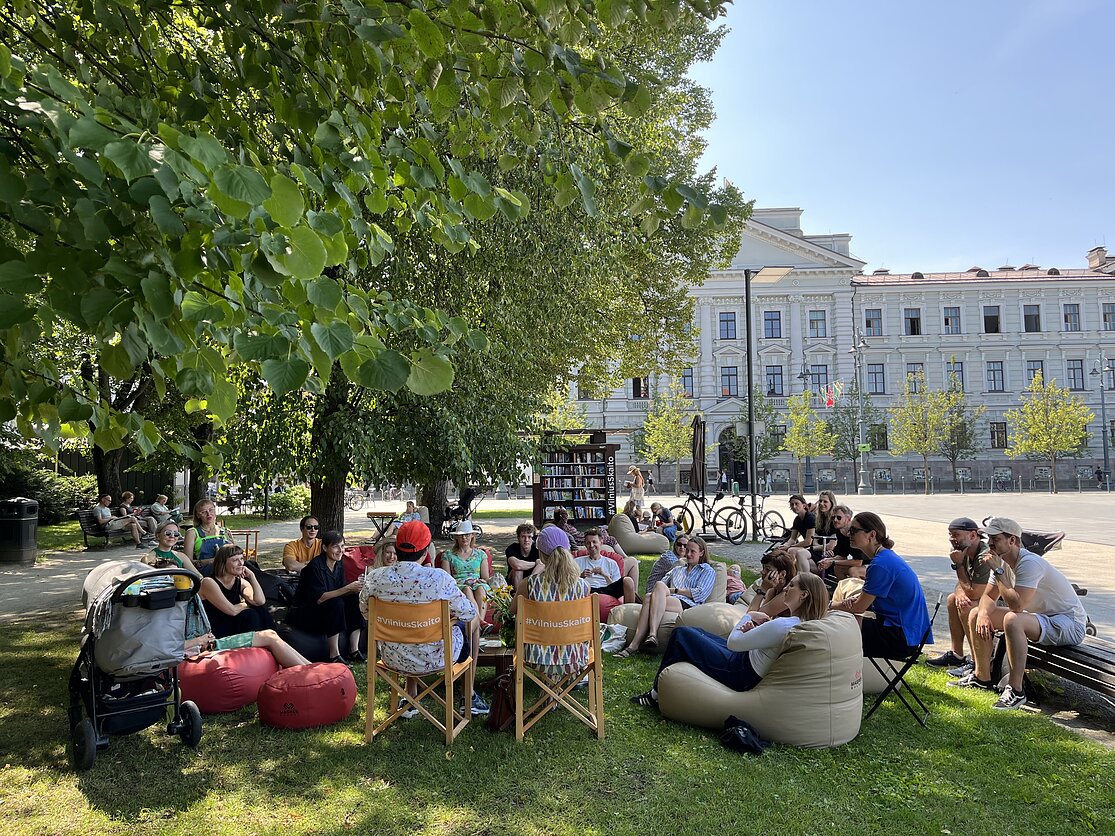 Vilnius skaito vasaros skaitykla