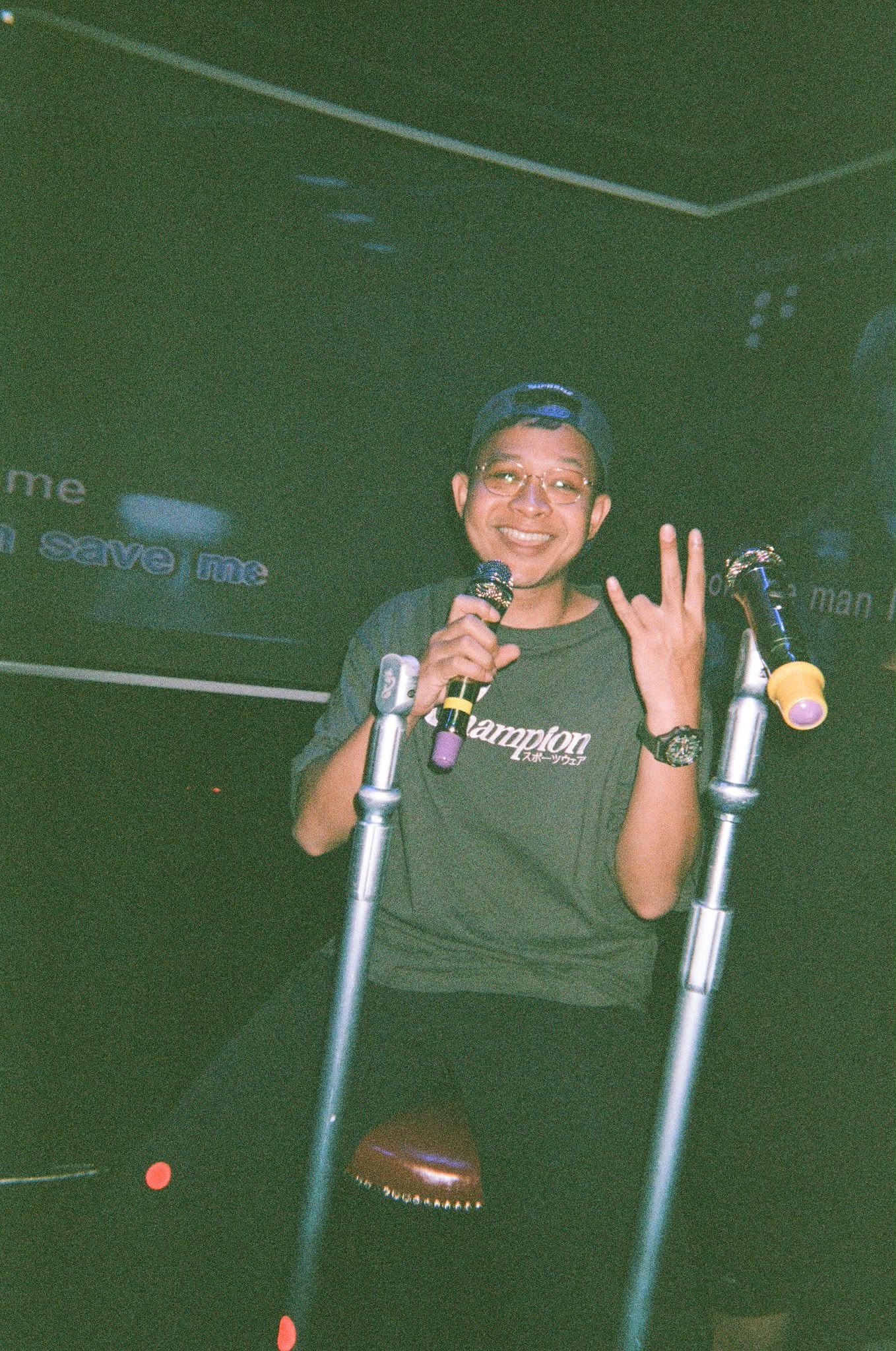 Rizza the Entertainer...what's with the 'Save me' though