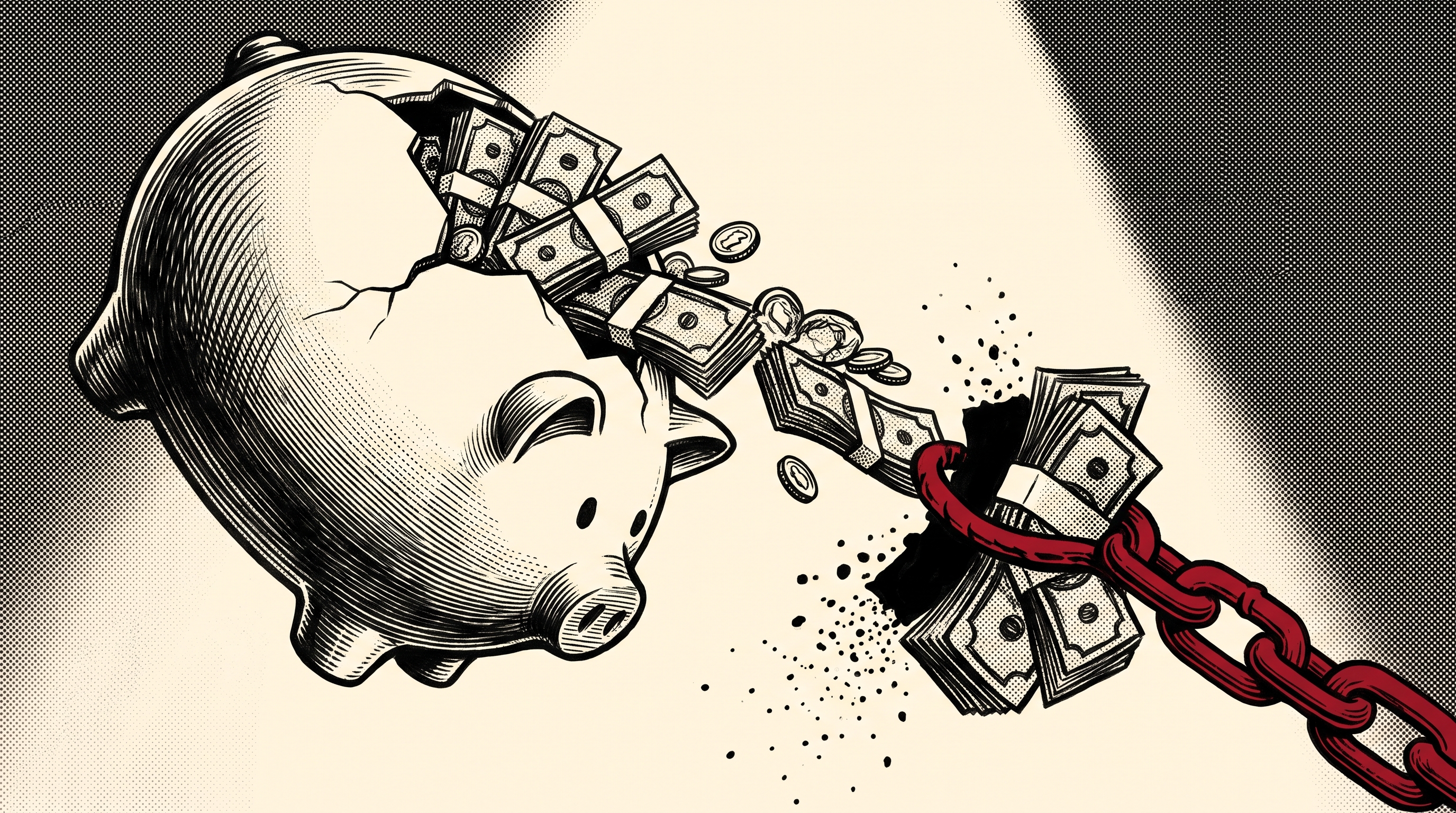 Editorial art for Insider: A GOP Super PAC Just Yanked $6.5 Million From a Senate Race. Follow the Money.