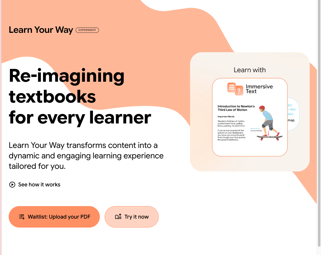 Google Learn Your Way