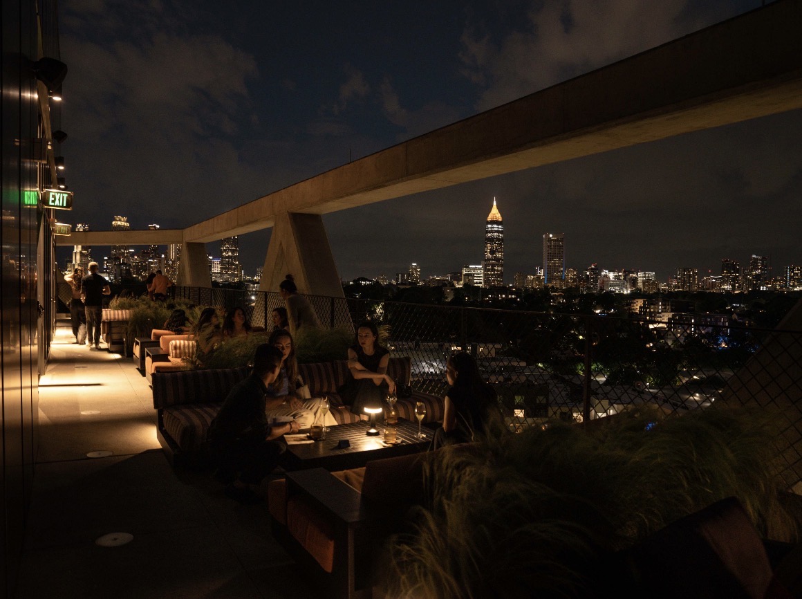Moonlight Rooftop Bar FORTH Hotel Atlanta BeltLine