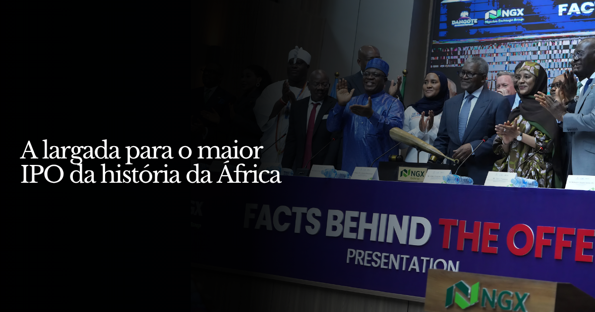 Dada a largada para o maior IPO da história da África
