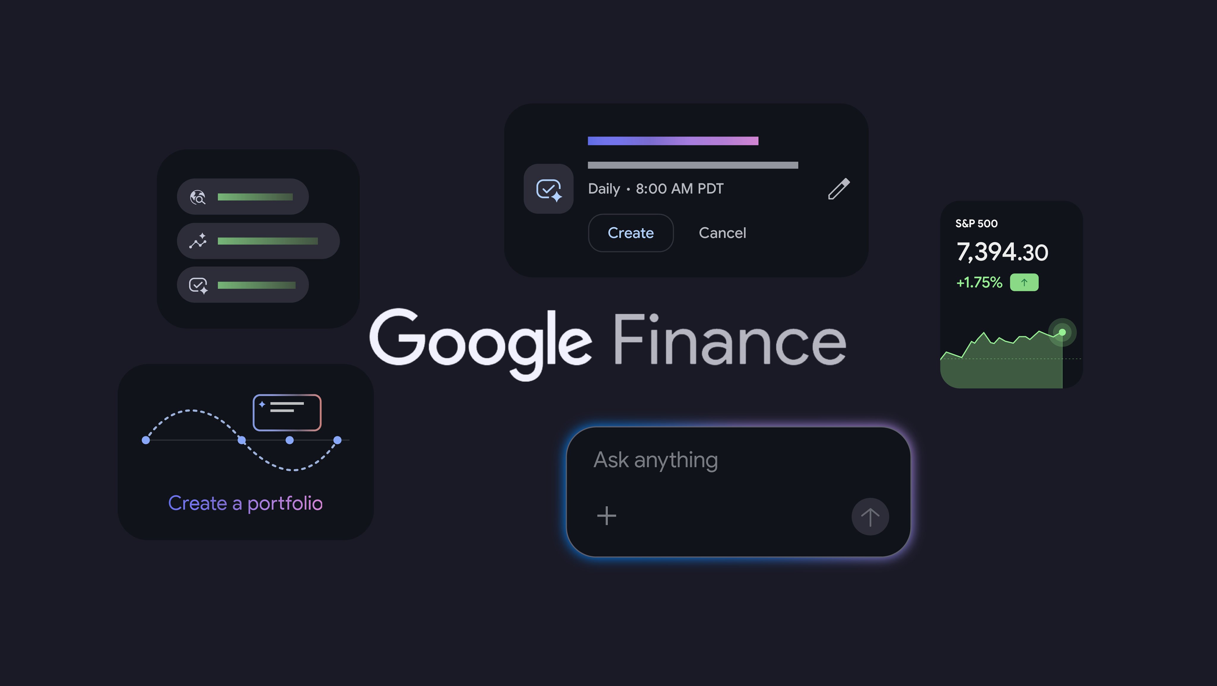 Google Finance Android App