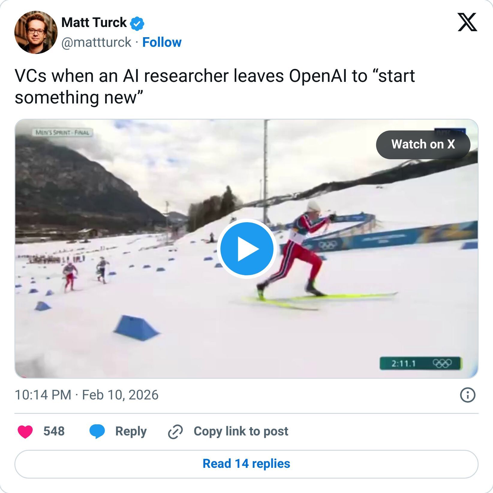 Tweet screenshot