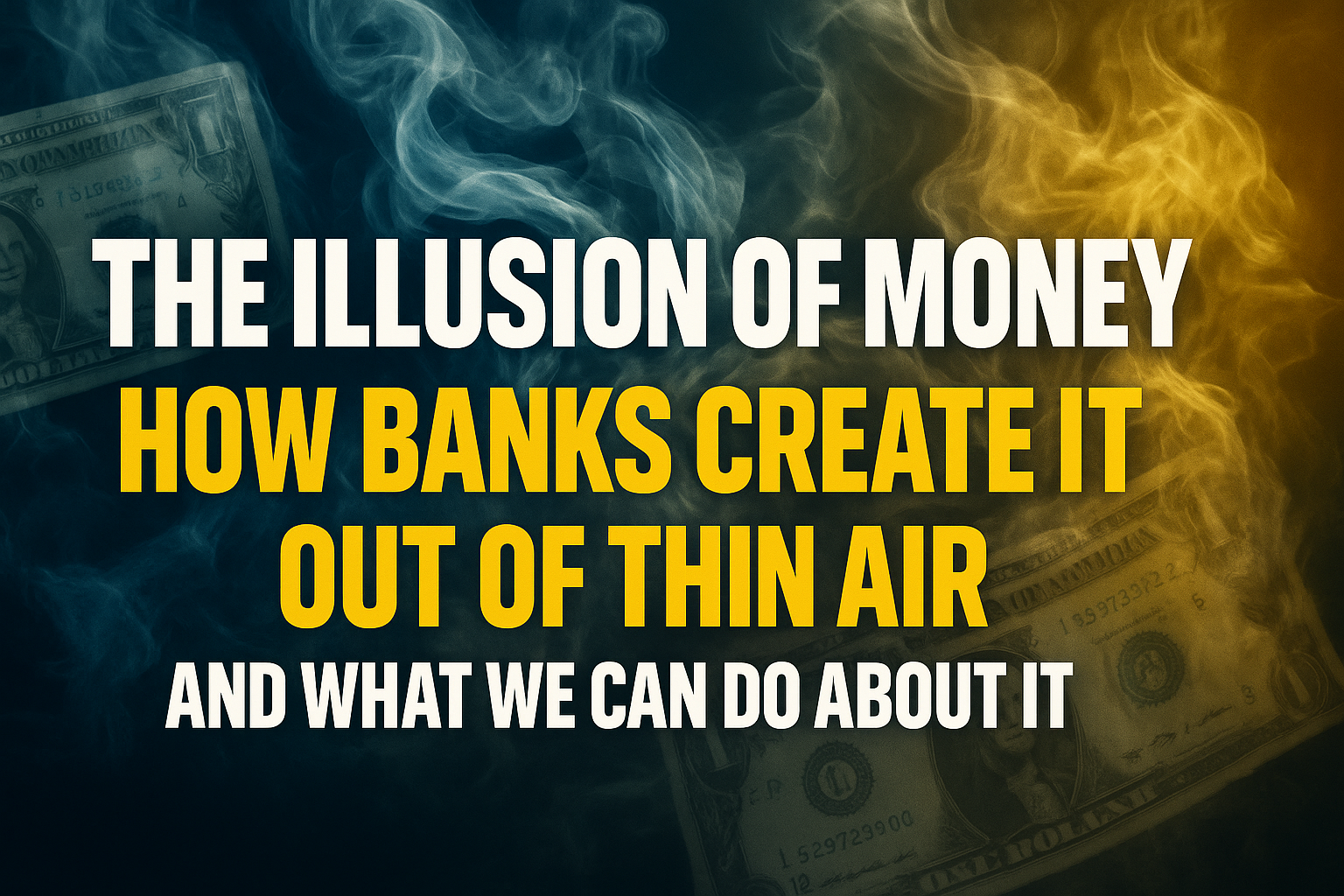The Illusion of Money: How Banks Create It Out of Thin Air, and What We Can Do About It