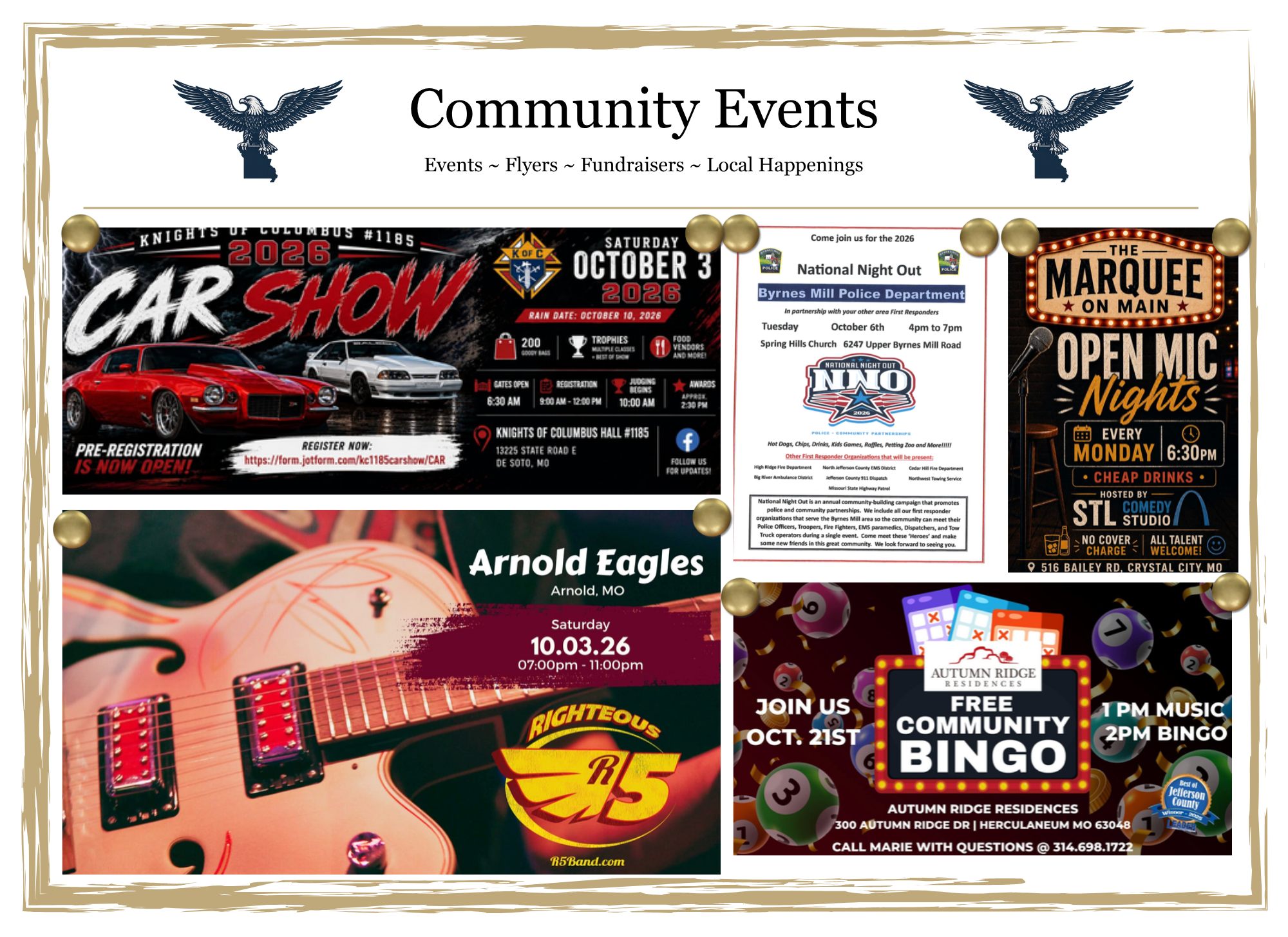The Jefferson Review Community Events
