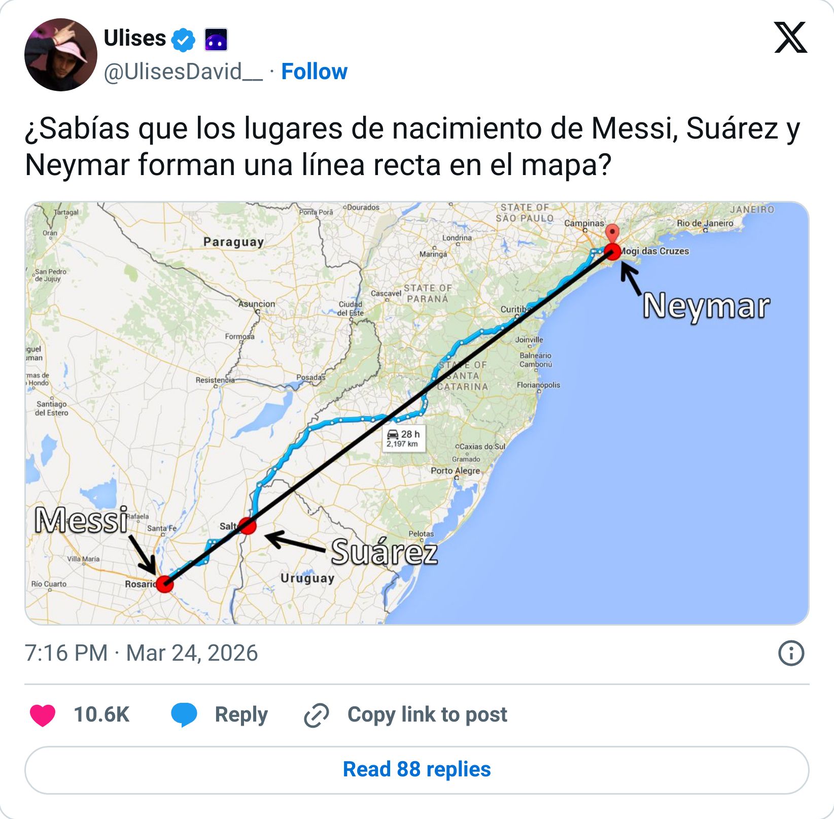 Tweet screenshot
