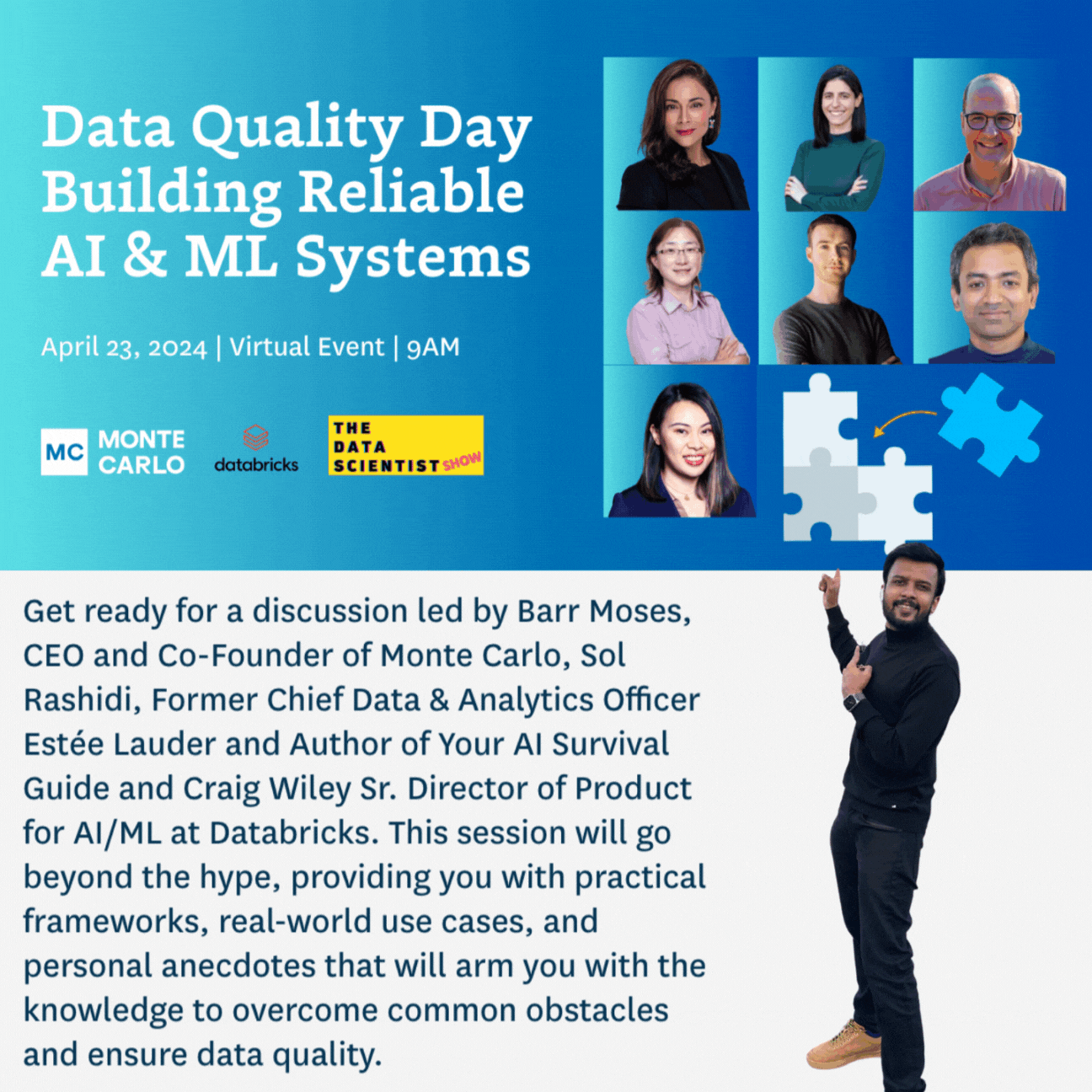 How do you build reliable AI & ML systems? Join Data Quality Day!!!!