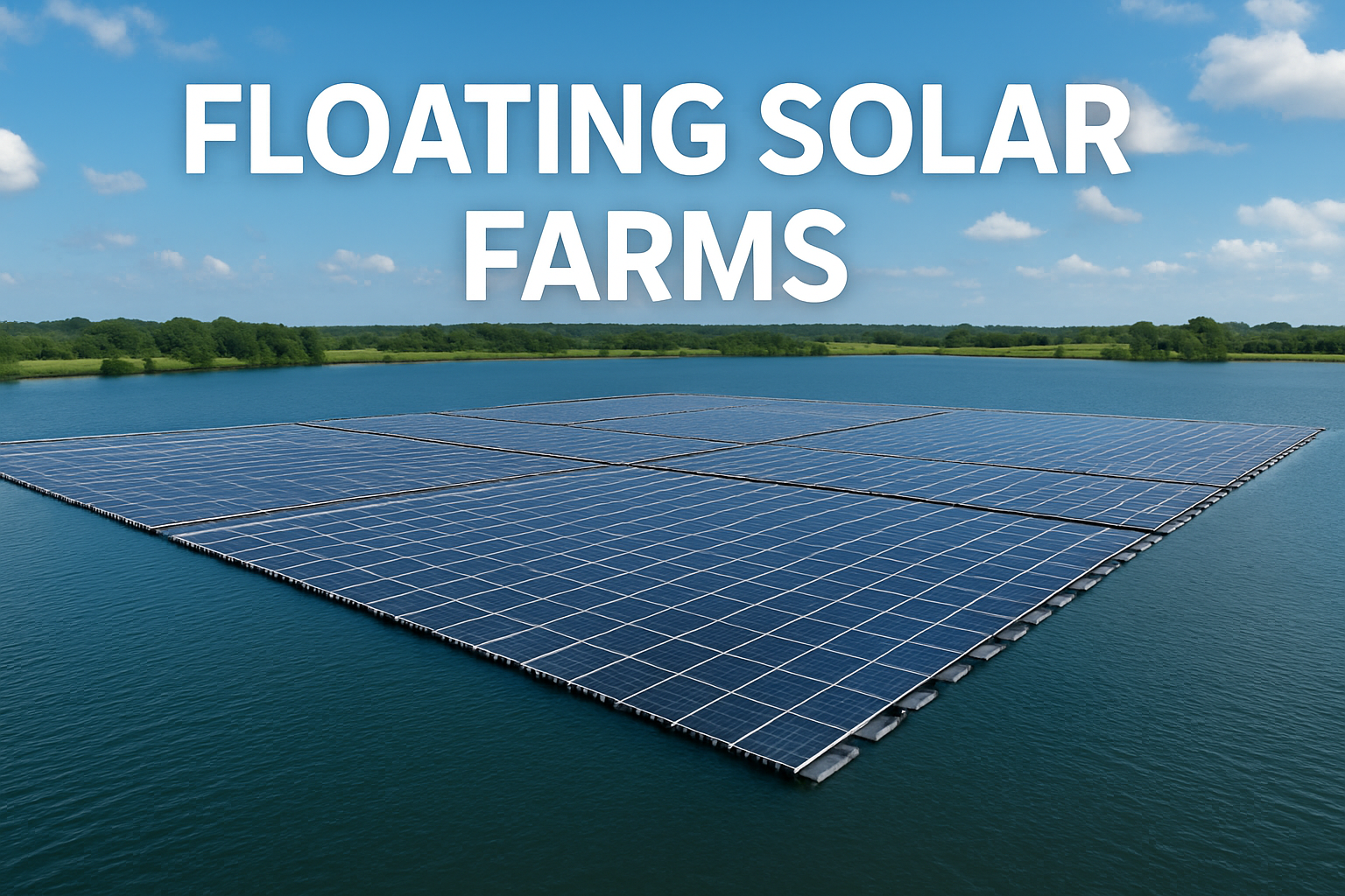 Floating Solar Farms: Powering the Future Economy