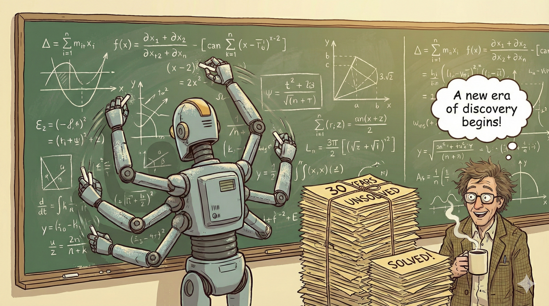 Yapay zeka 30 yıllık matematik problemini çözdü