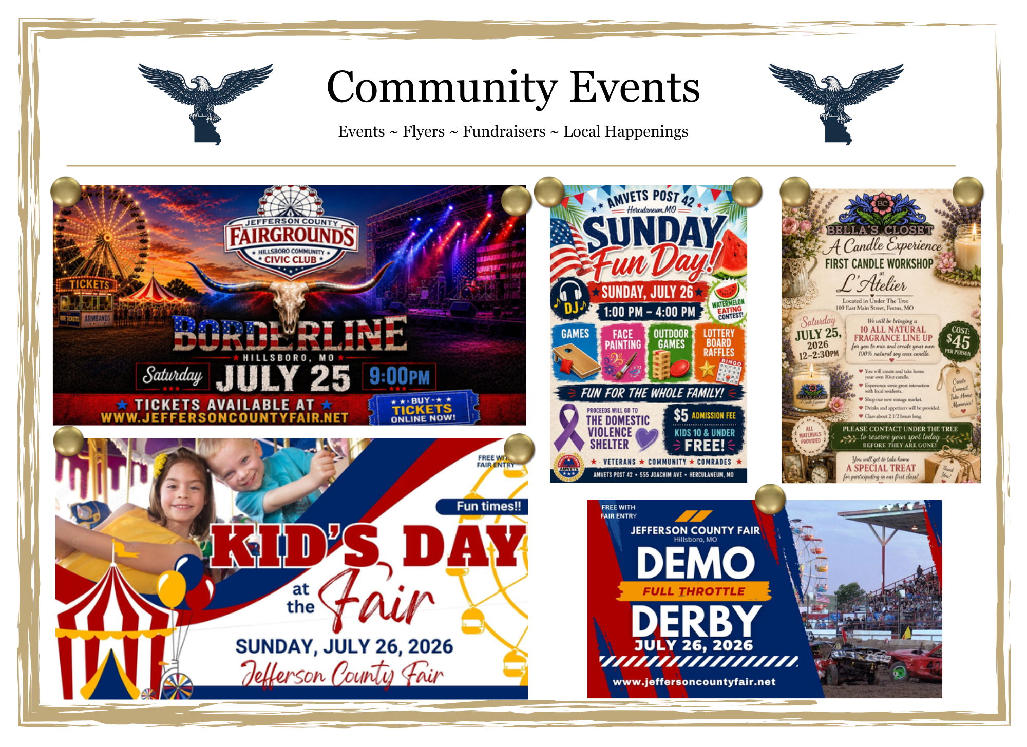 The Jefferson Review Community Events