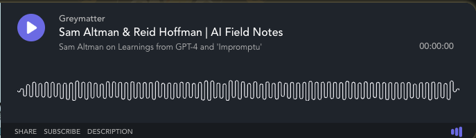 Personal AI Podcast Assistants, StabilityGPT plugin