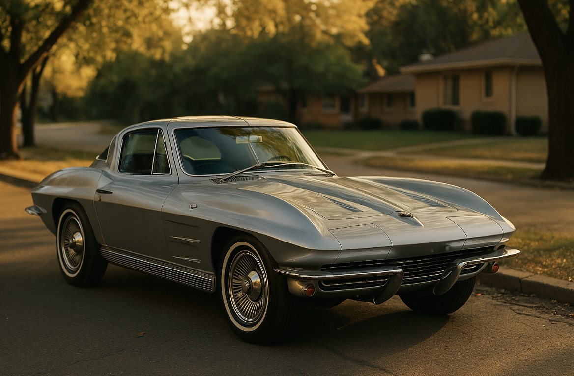 1963 Corvette Sting Ray Split-Window in Sebring Silver