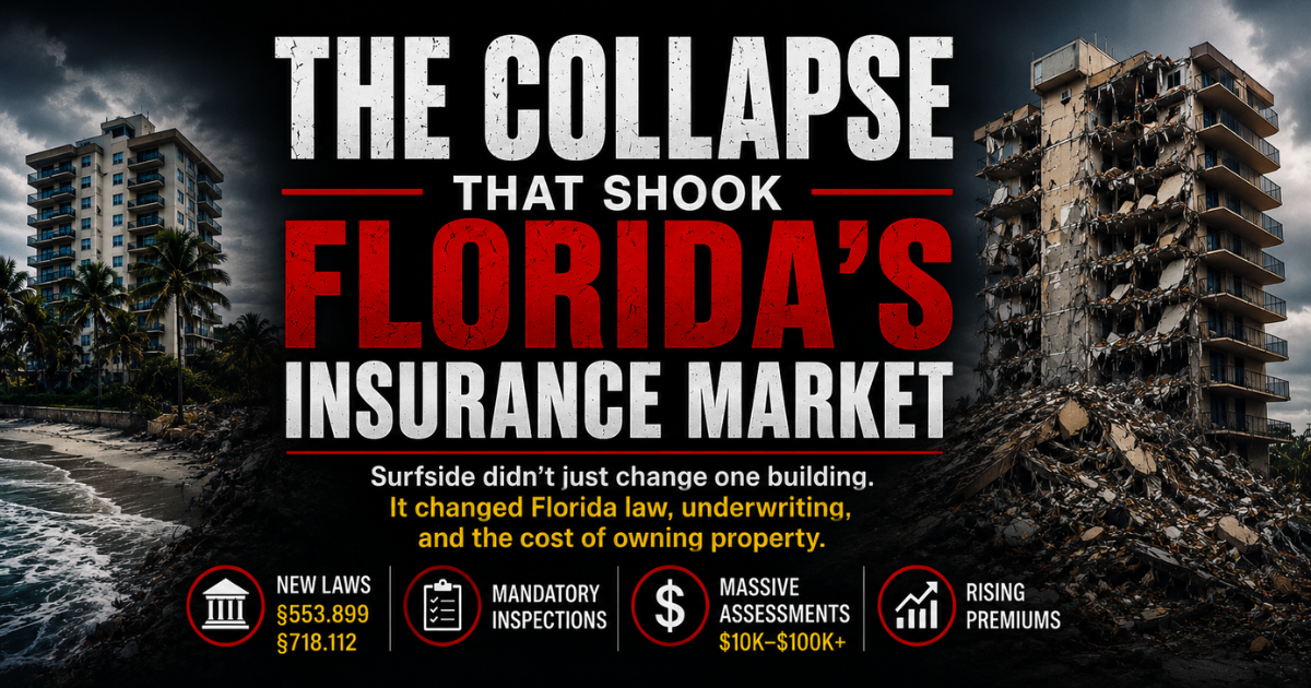 The Collapse That Shook Florida’s Insurance Market