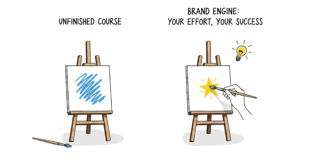 Why should you NOT buy the Brand Engine Email Course?