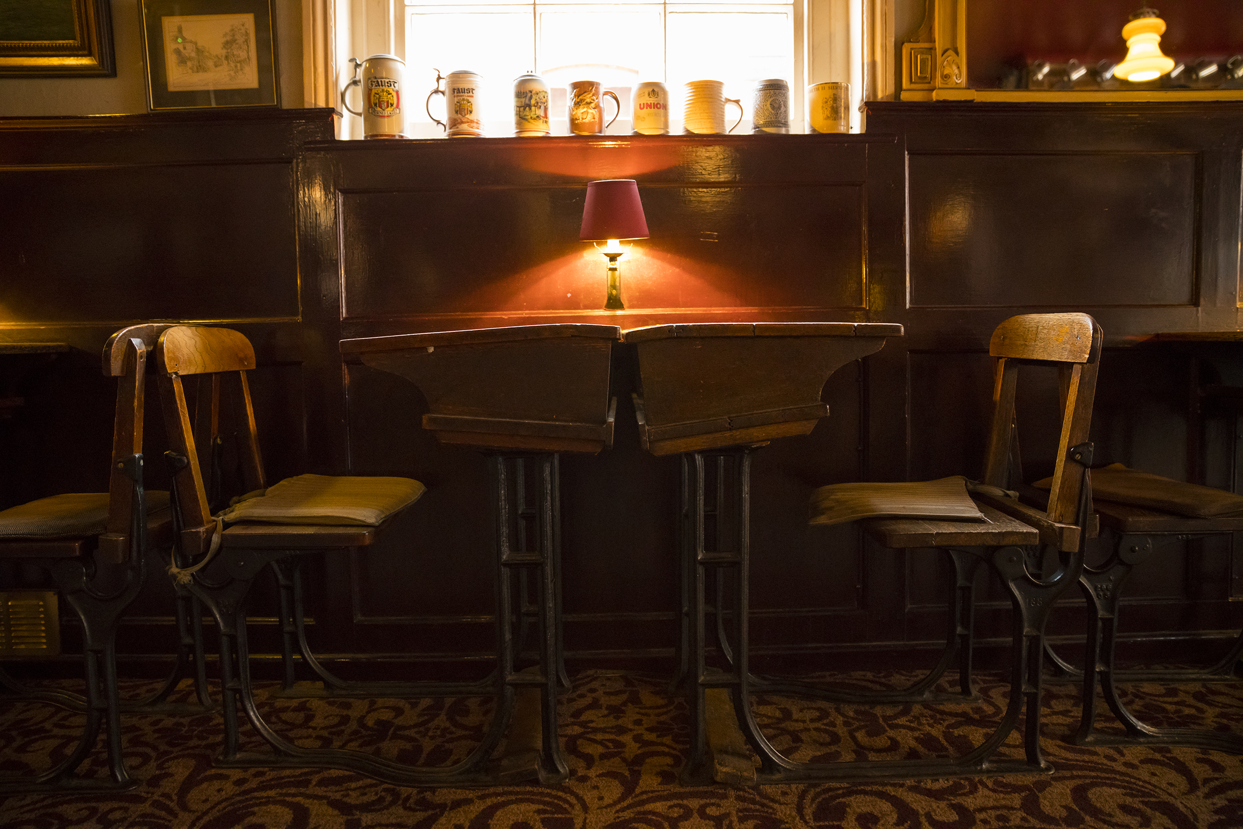 Food and drink at The Wykeham Arms