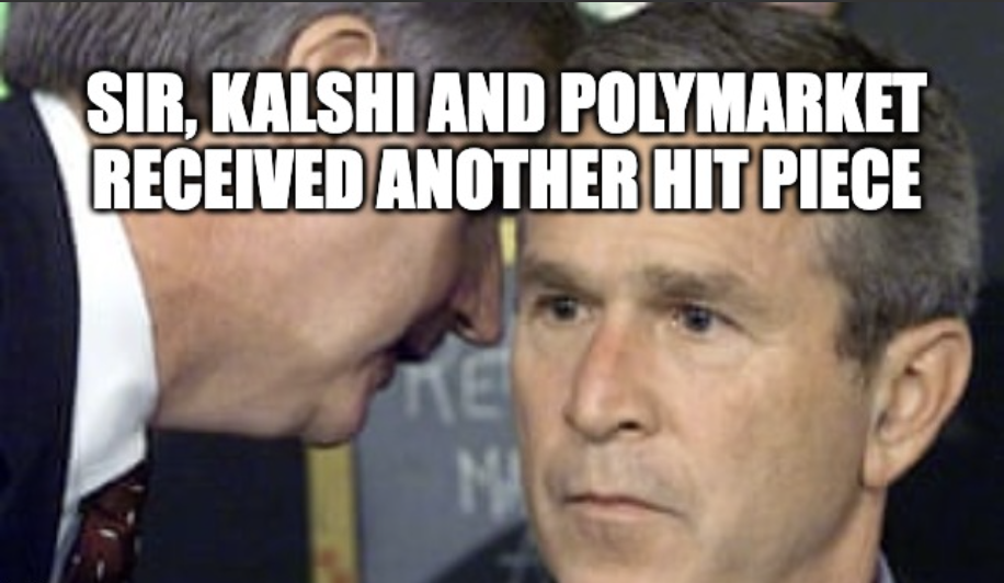 📊 Kalshi and Polymarket under fire