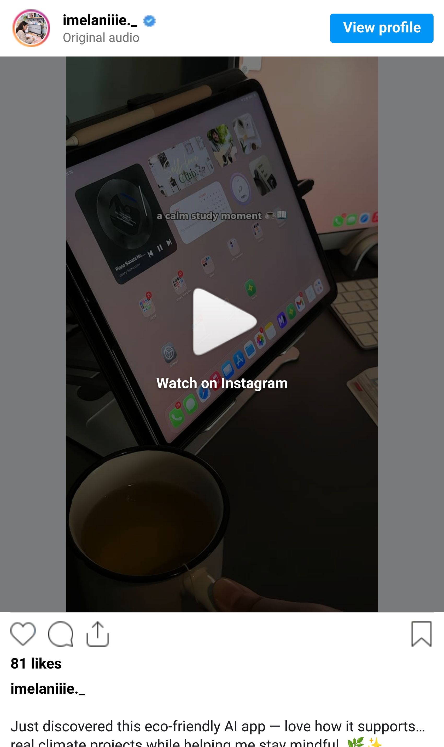 Instagram post