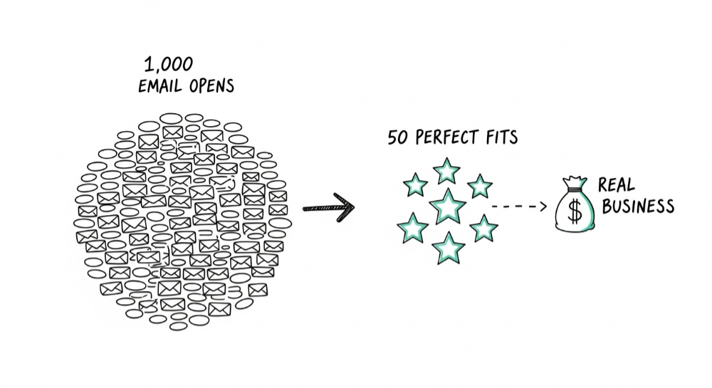 How I built a career with a list