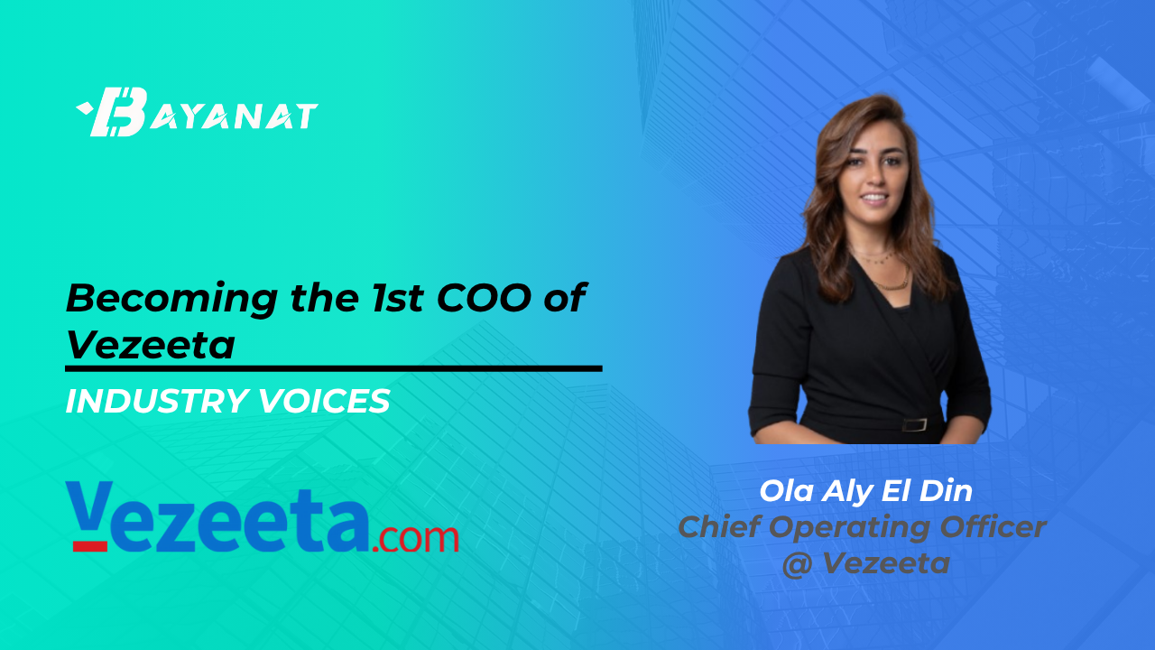 Becoming the 1st COO of Vezeeta