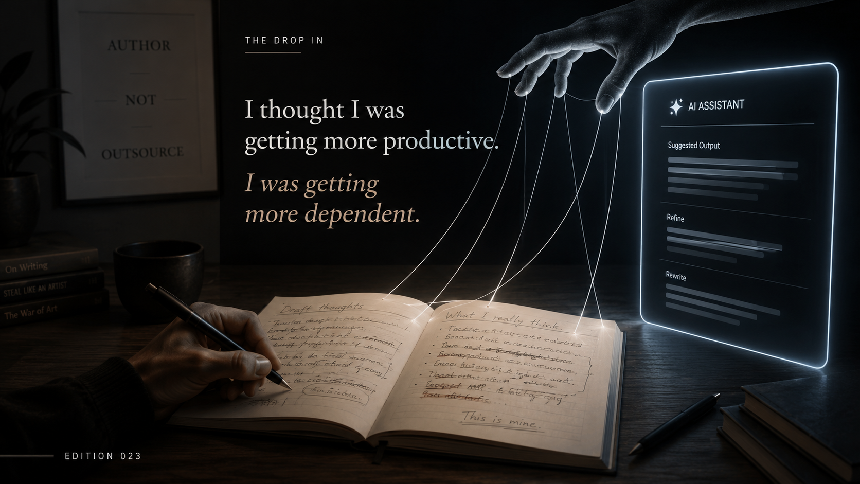 The Drop In: AI With You, Not For You