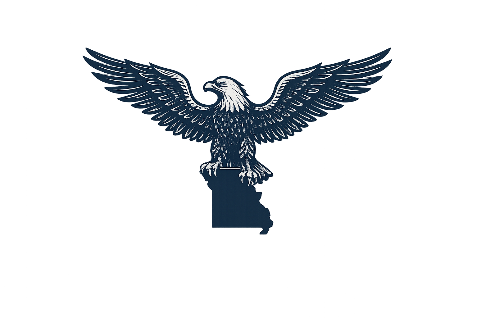 Jefferson Review Eagle on Missouri