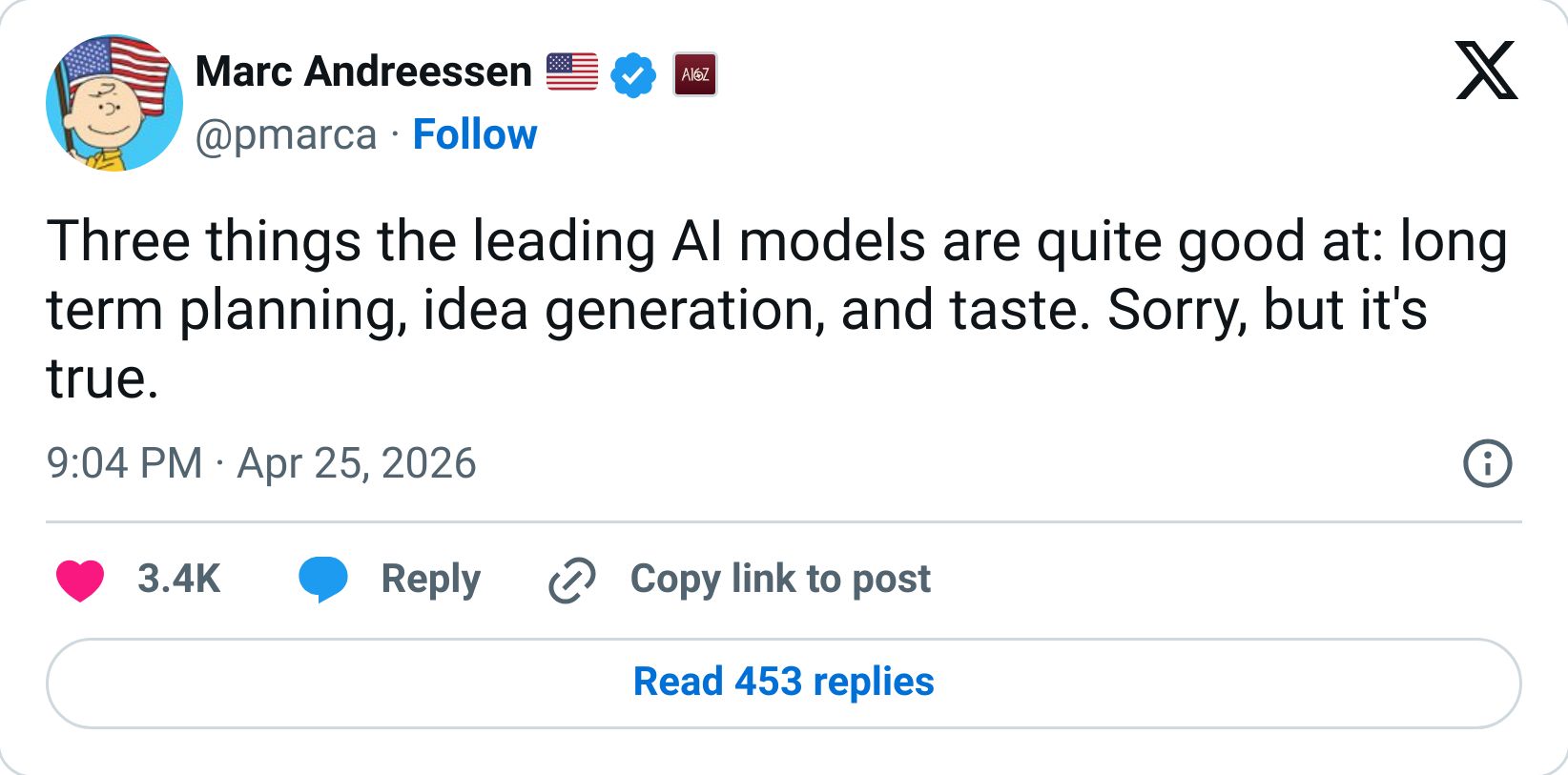 Tweet screenshot