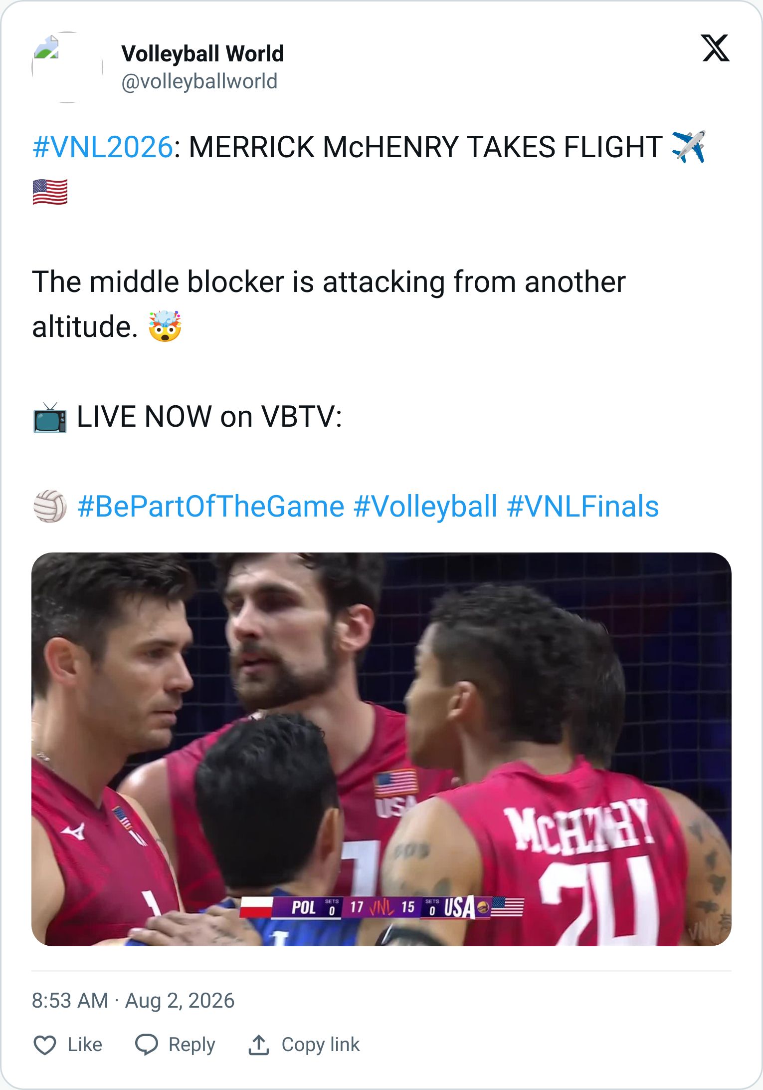 Tweet screenshot