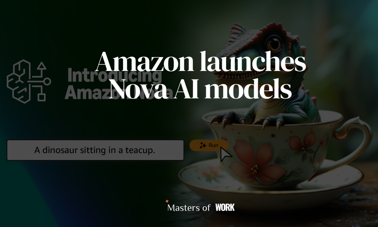 Amazon launches Nova AI models