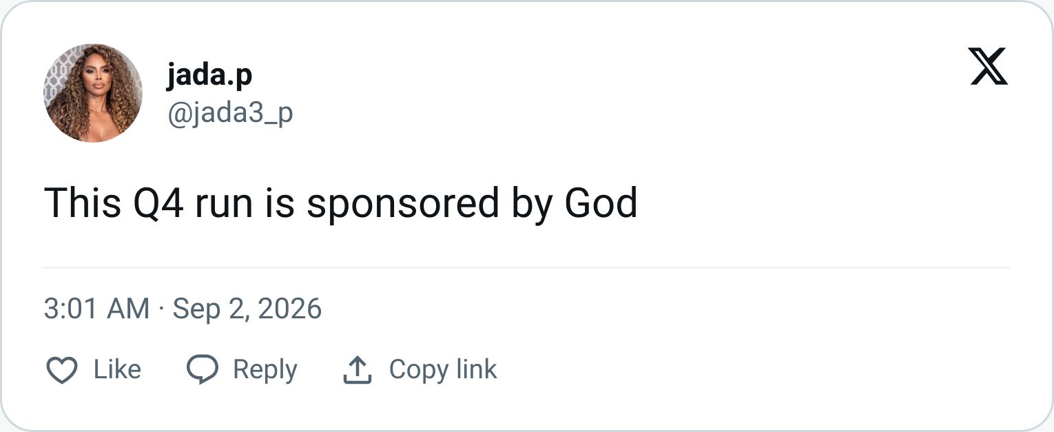 Tweet screenshot