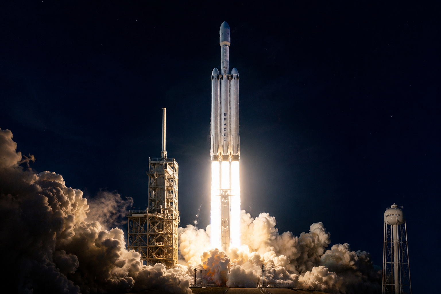 SpaceX rocket launch