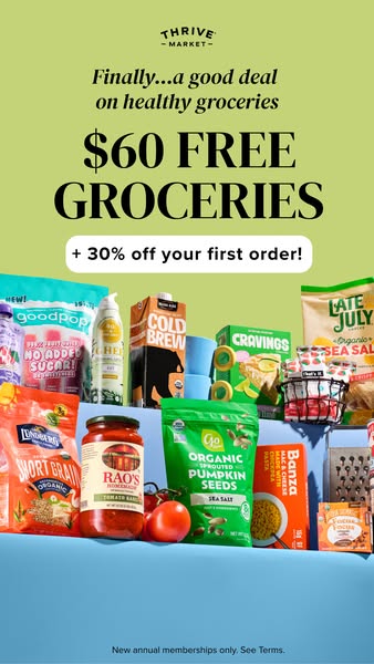 A good deal on healthy groceries
