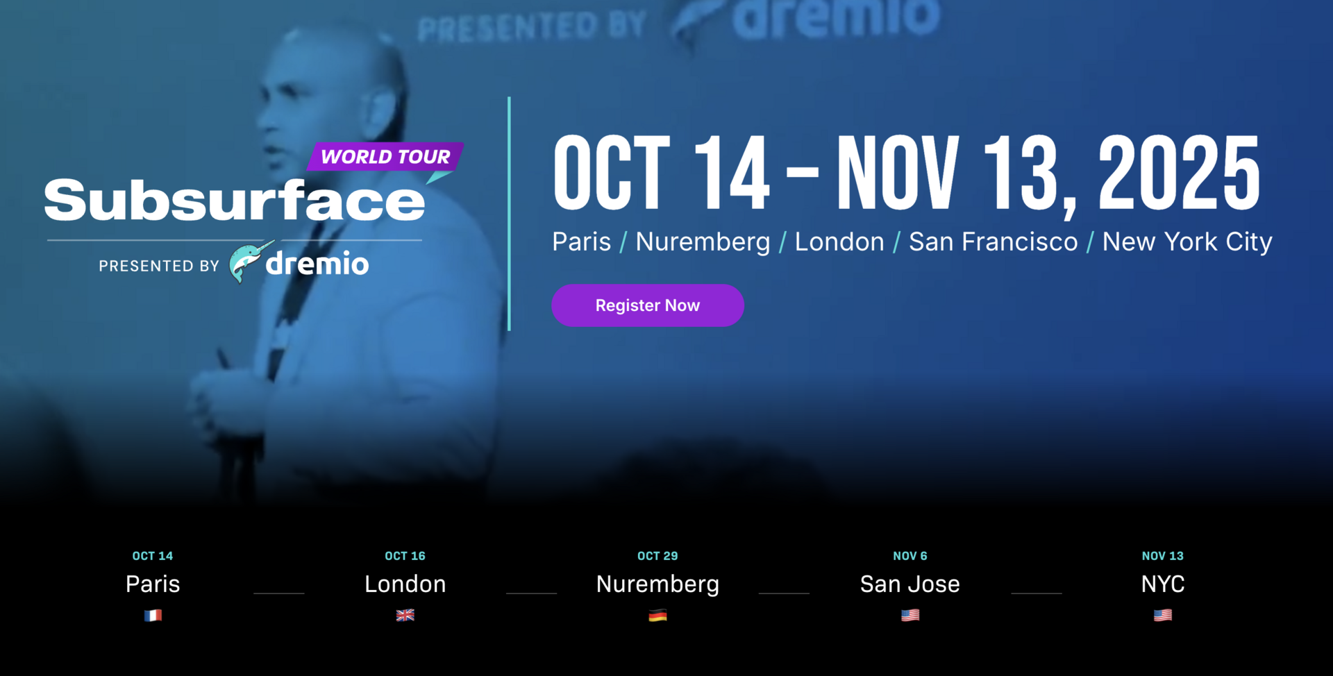 Subsurface World Tour, Context for AI Agents, Data 3.0 in the Lakehouse era 