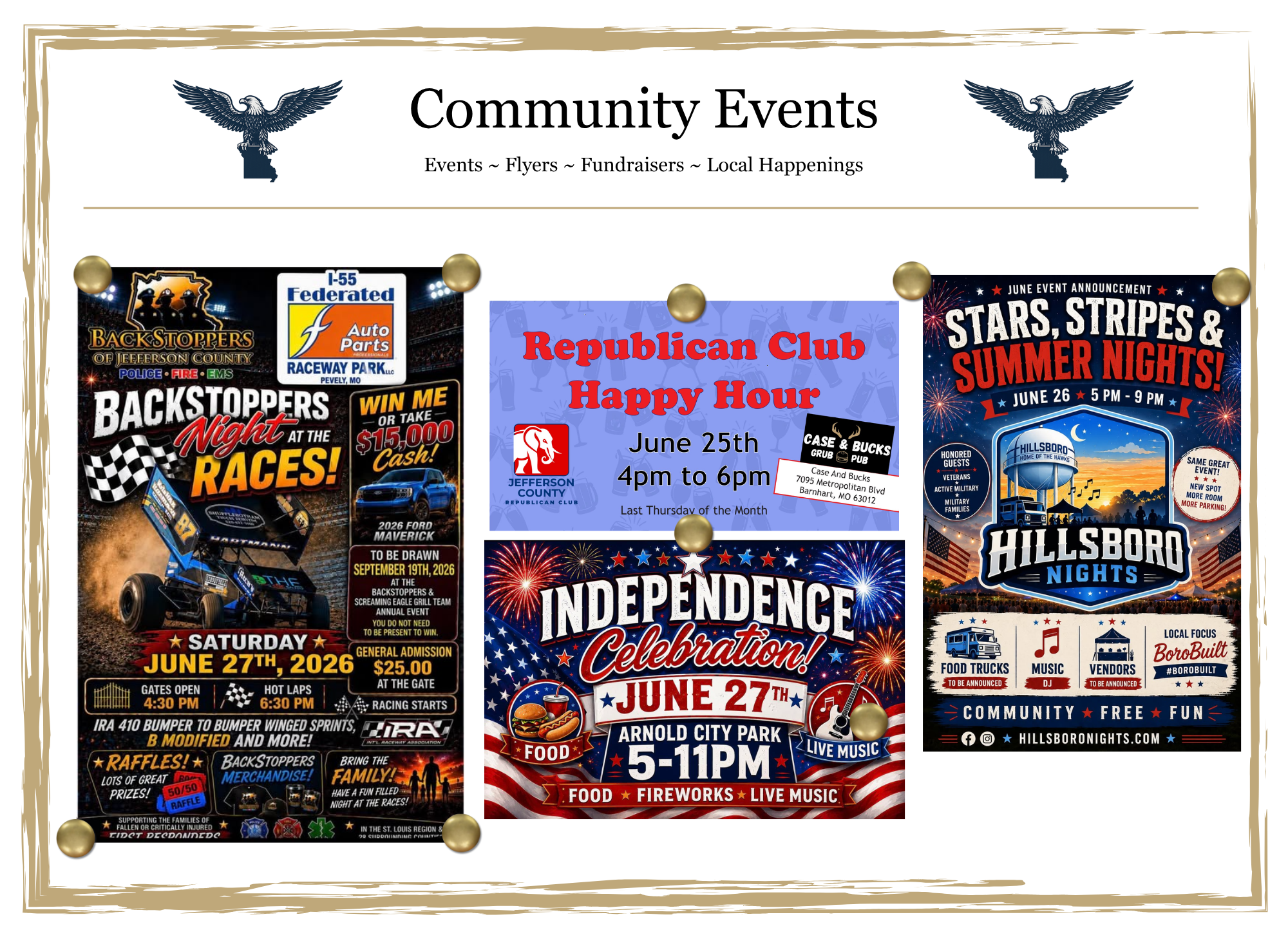 The Jefferson Review Community Events