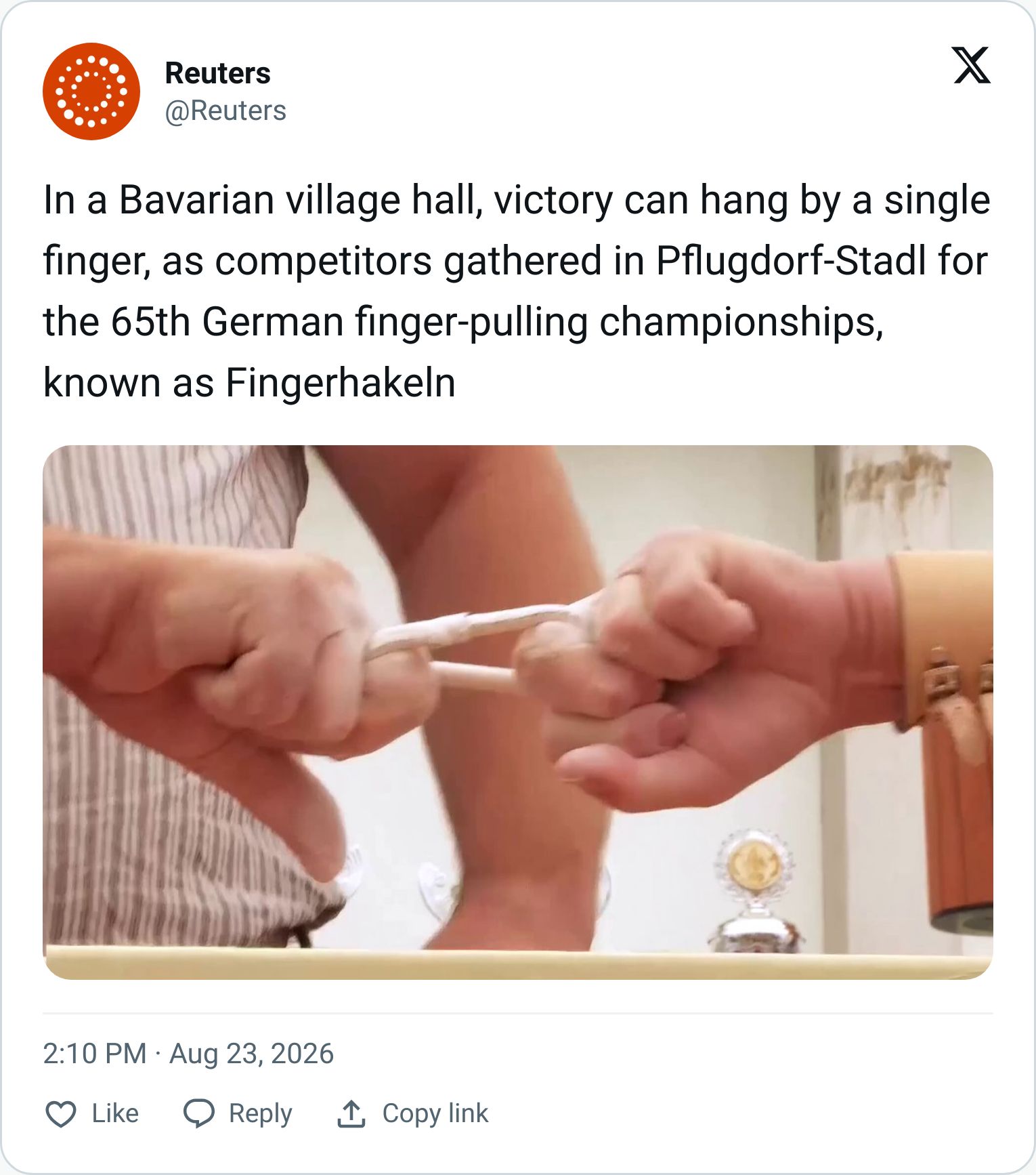 Tweet screenshot