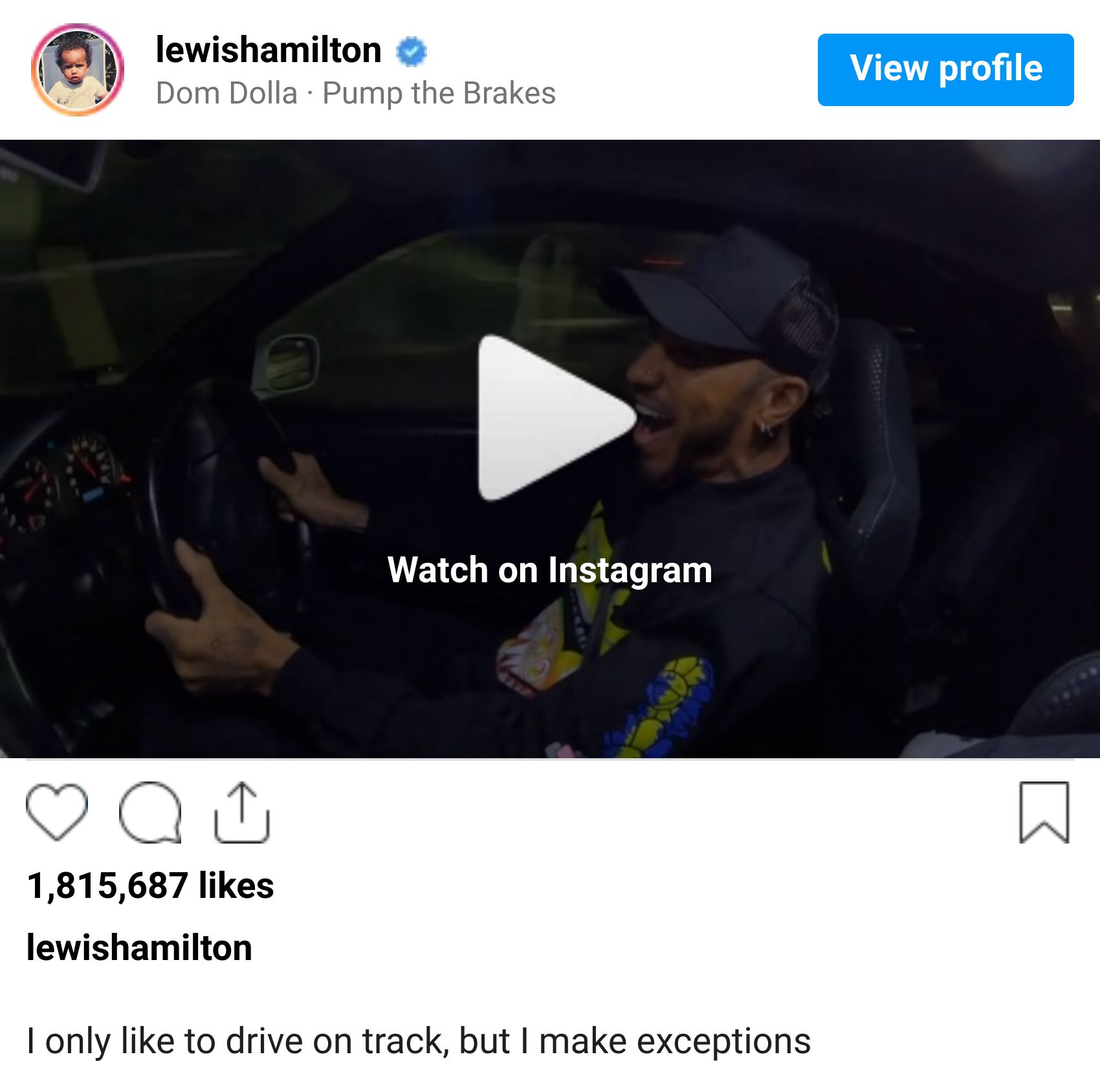 Instagram post