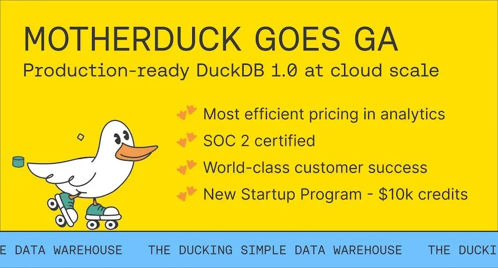 BREAKING -- Simplifying Data Warehousing with DuckDB