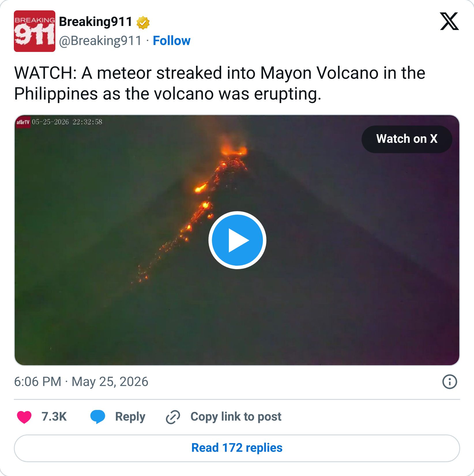 Tweet screenshot