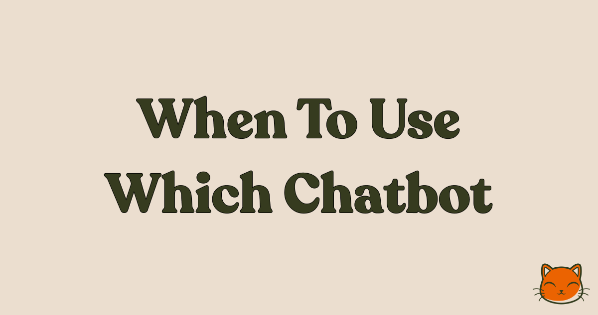 😺 Ultimate chatbot showdown
