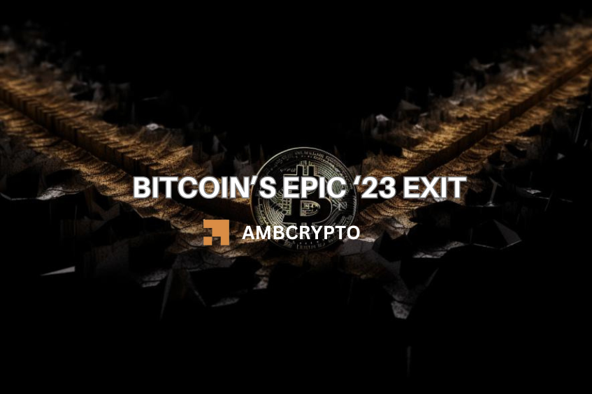 Bitcoin’s epic ‘23 exit